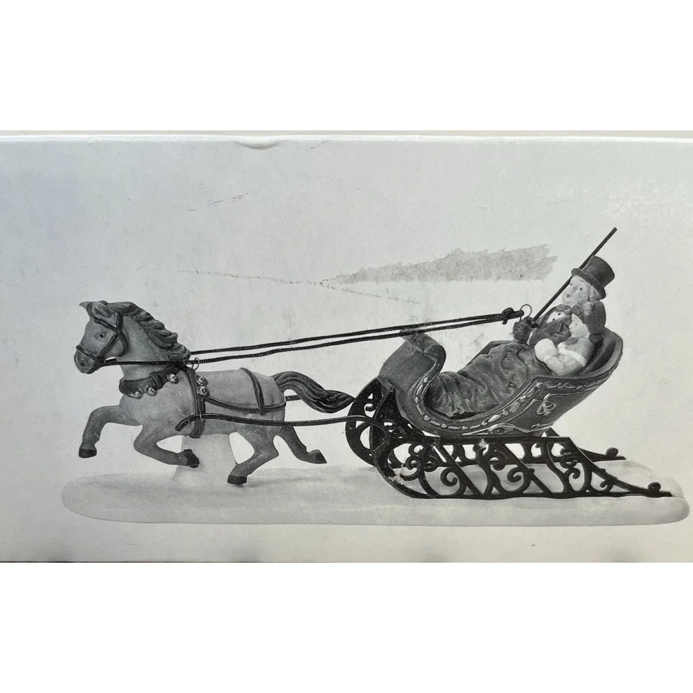 Dept 56 Heritage Village 58203 Dashing Though The Snow  1994